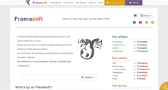 Desktop Screenshot of framasoft.com